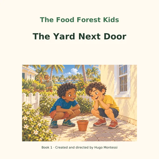 Book 1 cover: The Yard Next Door