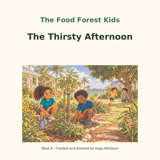 Book 6 cover: The Thirsty Afternoon