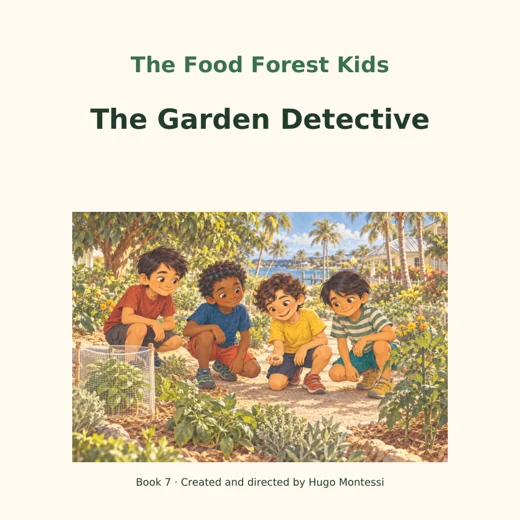 Book 7 cover: The Garden Detective